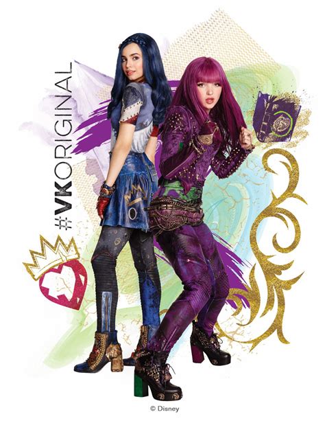 Pagina oficialmente creada para los fans de esta hermosa pareja de la película. VK Original Mal and Evie | Disney descendants 2, Disney ...