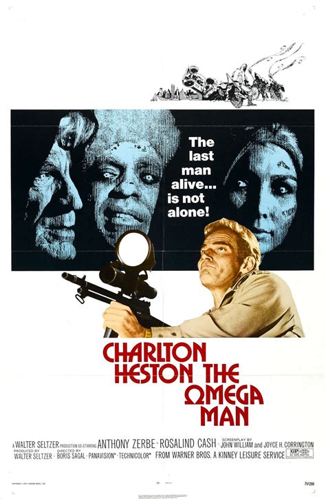 The Omega Man 1971 Black Horror Movies