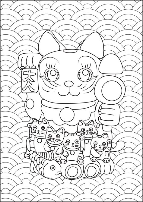26 Best Ideas For Coloring Maneki Neko Coloring Page