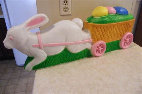 My Favorite Of All Easter Blow Molds The Don Featherstone Rabbit With