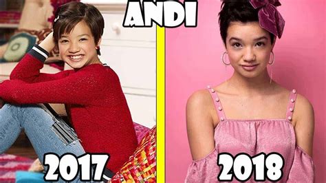 andi mack before and after 2018 the television series andi mack then and now before and after