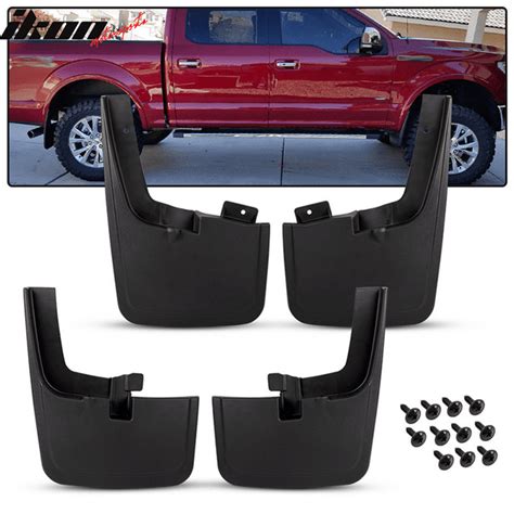 Compatible With 15 18 Ford F150 Mud Flaps Splash Mud Guards With Fender