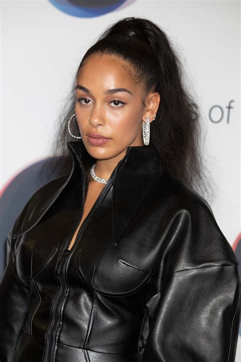 Jorja Smith Wears A Bossy Leather Suit By A Young Designer To The