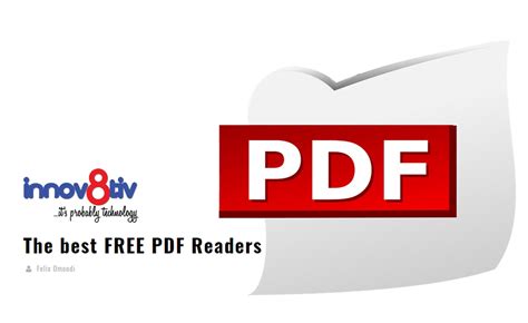 The best FREE PDF Readers for Windows | Innov8tiv