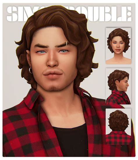 Simstrouble Jazz Riff Hair Sims 4 Hairs