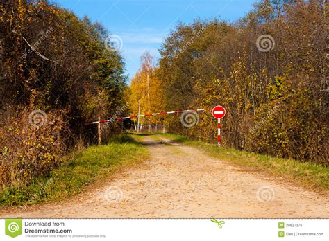 Autumnal Forest And Road Stock Photo Image Of Road Folliage 20627376
