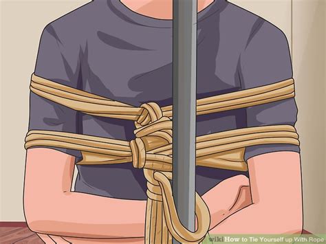 How To Tie Yourself Up With Rope Steps With Pictures