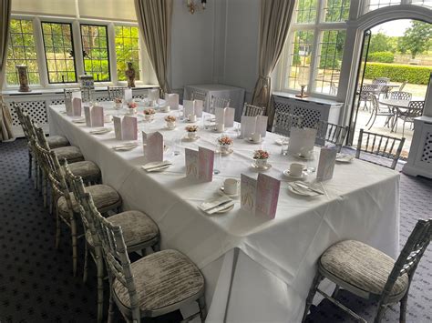 Baby And Bridal Showers Venue Greenwoods Hotel And Spa Stock Essex