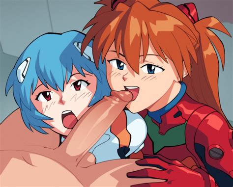 Suoiresnu Ayanami Rei Souryuu Asuka Langley Neon Genesis Evangelion