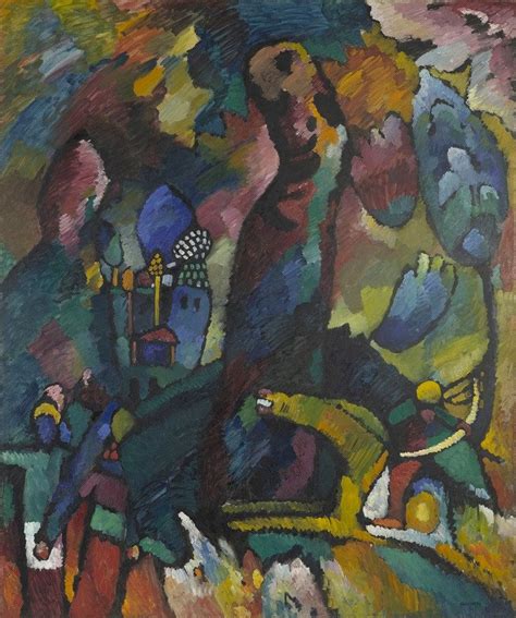 Wassily Kandinsky 1866 1944 Picture With An Archer Museum Of