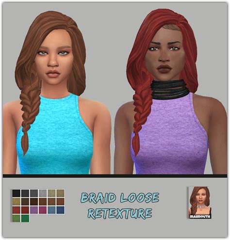 Simsworkshop Nala Hair Retextured By Maimouth Sims 4