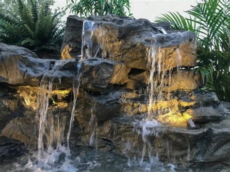 Bahama Falls Complete Swimming Pool Waterfall Kit By Universal Rocks