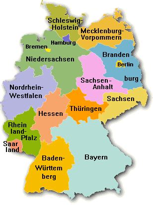 Der bundesstaat bundesrepublik deutschland (kurz: Bundesländer der Bundesrepublik Deutschland