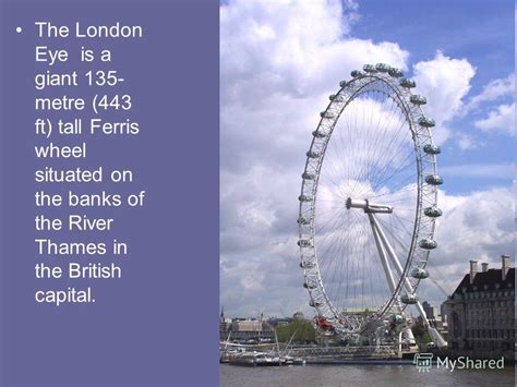 Презентация на тему The London Eye The London Eye Is A Giant 135