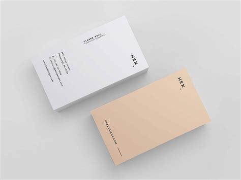 25 Minimal Business Card Design Templates For 2021 Design Shack