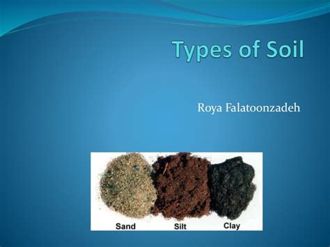 Types Of Soil