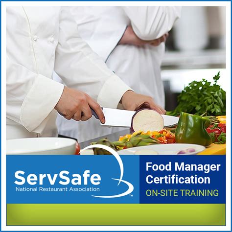 Servsafe Food Manager Certification On Site Training Qrs Training