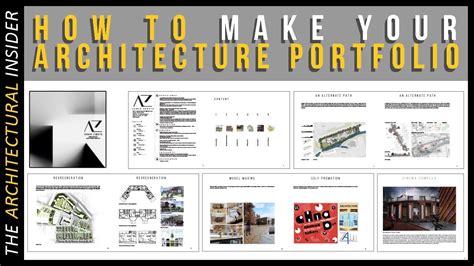 Architecture Student Portfolio Template