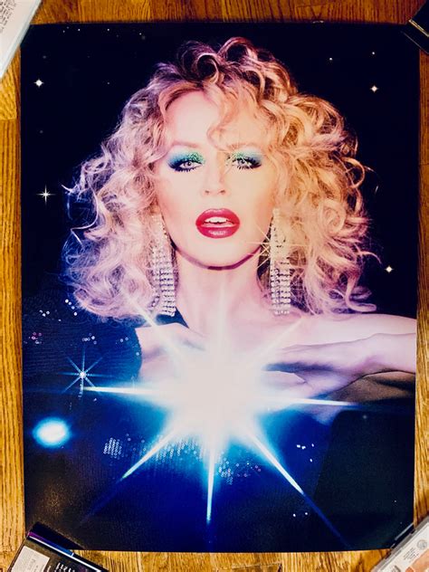 Kylie Minogue Disco Promo Poster 18x24 Sale Borderline Music