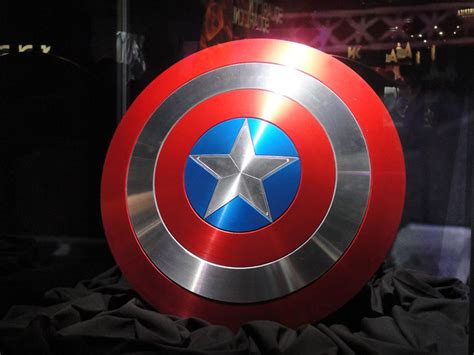 For more images please look around latest wallpaper in our gallery of captain america shield hd wallpapers. E3 2011 - Captain America's shield from Captain America ...