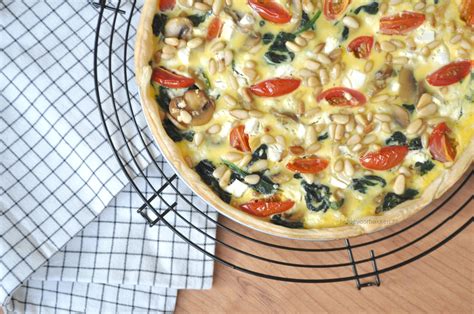 Vegetarische Quiche Met Spinazie En Feta Liefde Voor Bakken