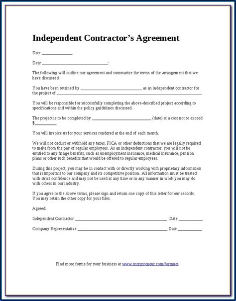 1099 Form Independent Contractor Pdf 1099 Form Independent Contractor