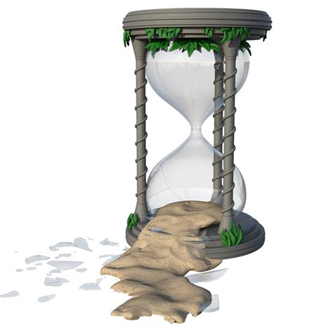 Broken Hourglass Png Free Image Png All Png All