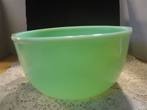 Vintage Large Jadeite Jadite Mixing Bowl For Sunbeam Mixer 9 Etsy