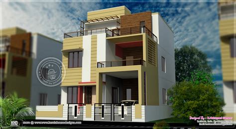 Therefore, it becomes natural to use such fabrics that will be more suitable to the indian context. 3 story house plan design in 2626 sq.feet | Home Kerala Plans