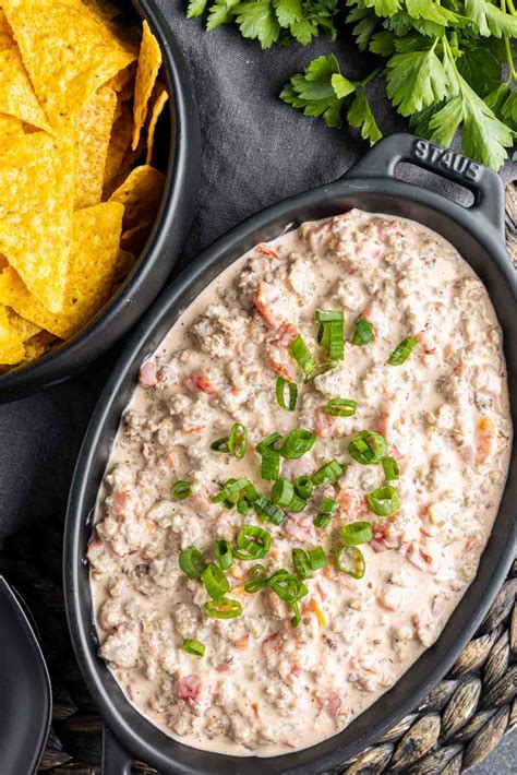 Sausage Cream Cheese Dip Only 3 Ingredients Home Made Interest