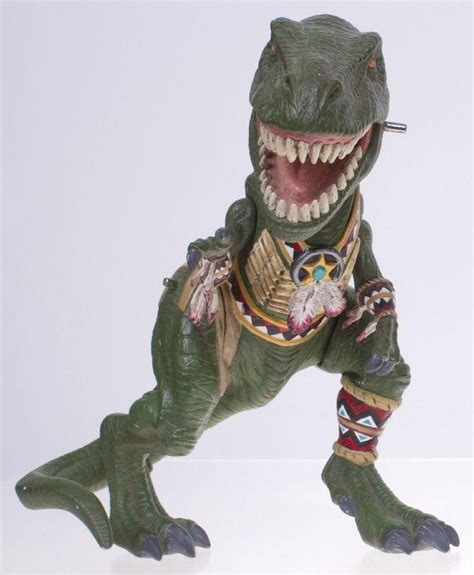 1999 Playmates Turok Dinosaur Hunter Tribal T Rex Jr Prototype Painted