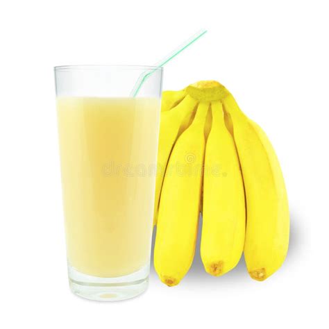 Banana Juice Stock Image Image Of Health Juicy Glass 39122651