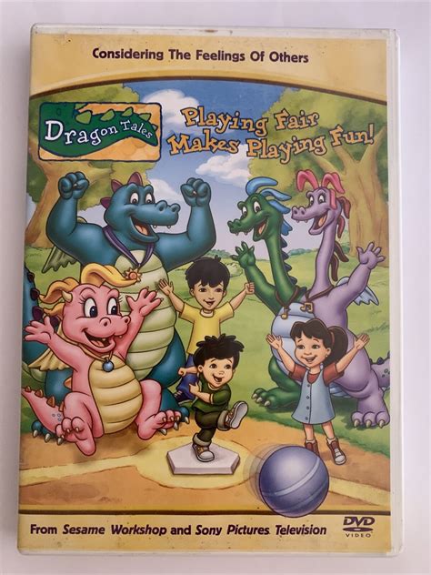 Dragon Tales Playing Fair Makes Playing Fun Dvd 43396081109 Ebay