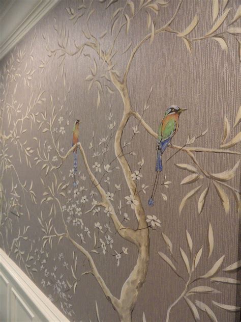 Chinoiserie Just Completed In Louisville Ky Wall Painting Mural