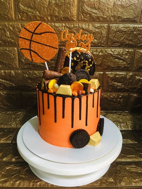 Basketball Chocolate Overload Drip Cake Artofit