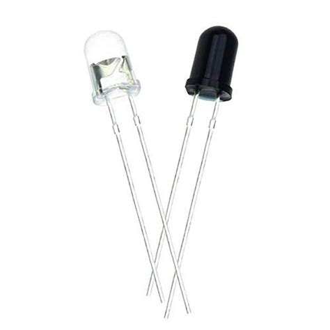 5mm Ir Infrared Led Pair Receiver Transmitter Photo Diode Rx And Photo