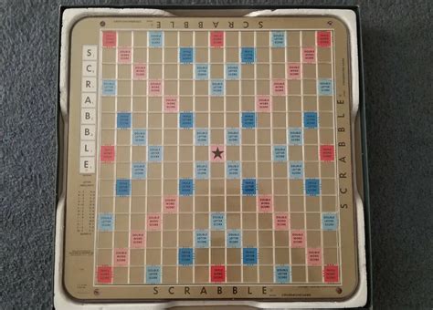Vintage Scrabble Deluxe Edition Turntable Selchow And Righter Incomplete