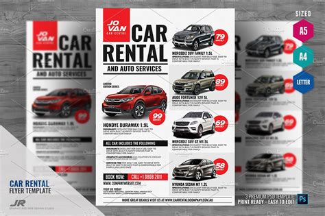 Nevertheless, your current car insurance may should i get unlimited miles when i rent a car in kuching? Car Rental and Car Services Flyer | Creative Flyer ...