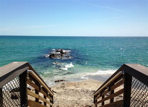 The View From The Stepstaken On 51513 At Caspersen Beach Venice