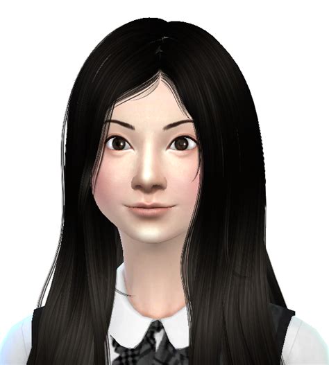 The Sims 4 Japanese Girl 1 By Fadhilyudho On Deviantart