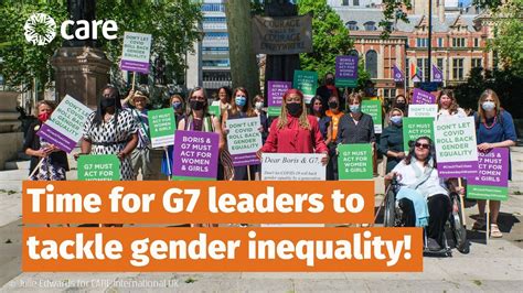 Wednesday4women Calling On G7 Leaders To Tackle Gender Inequality Youtube