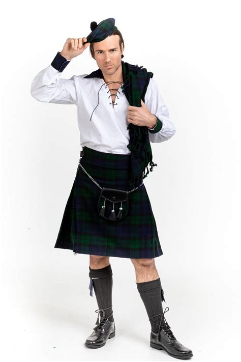 Black Watch Tartan Kilt Scottish Kilt