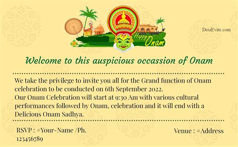 Onam Festival Of Peace And Happiness