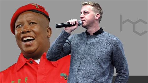 Gareth Cliff Qanda What Was It Like Talking To Julius Malema Heavy Chef