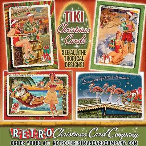 Maybe you would like to learn more about one of these? Tropical Christmas Cards, Tiki Christmas Cards, Beach Christmas cards with a retro look. $12 ...
