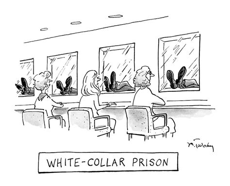 White Collar Prison Drawing By Mike Twohy Fine Art America