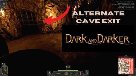 Dark And Darker Goblin Caves Alternate Exit Youtube