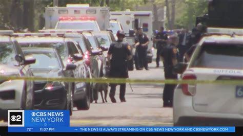 Suffolk County officer recovering after getting shot in Coram - YouTube