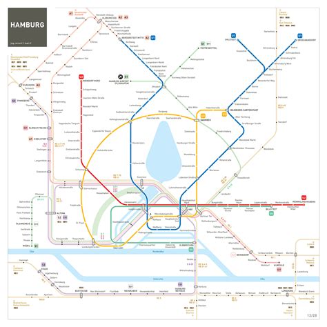 Hamburg Germany Subway Map United States Map