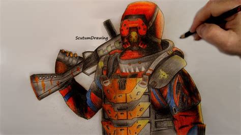 Firebreak Speed Drawing How To Draw Call Of Duty Black Ops 3